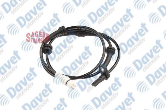 ZAS1091 Abs Sensoru Arka Sol-Sag Fiat Albea 03-07 / Palio 96-05 / Siena 01-12 / Strada 06-13
